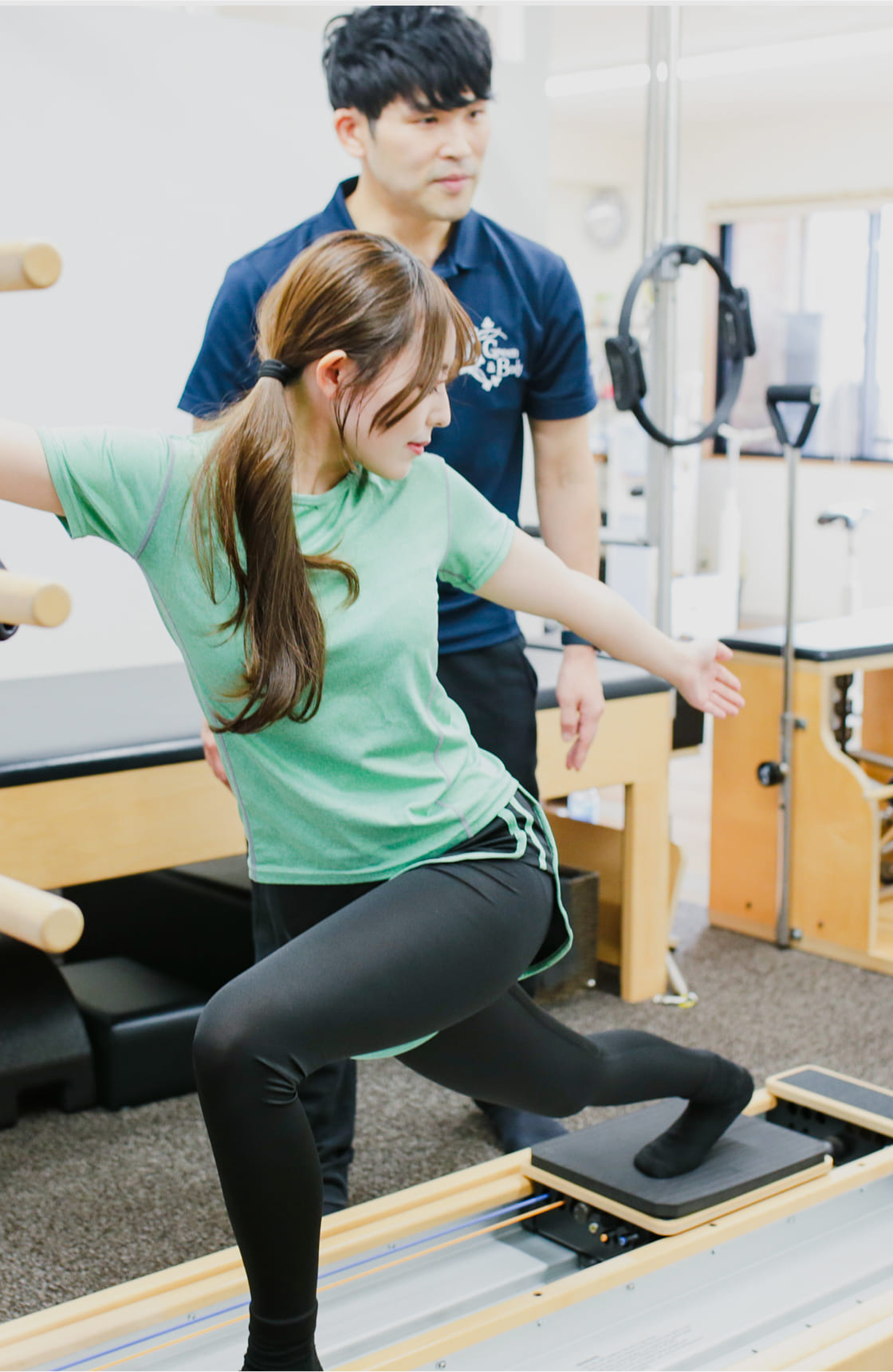 ピラティスのサポート